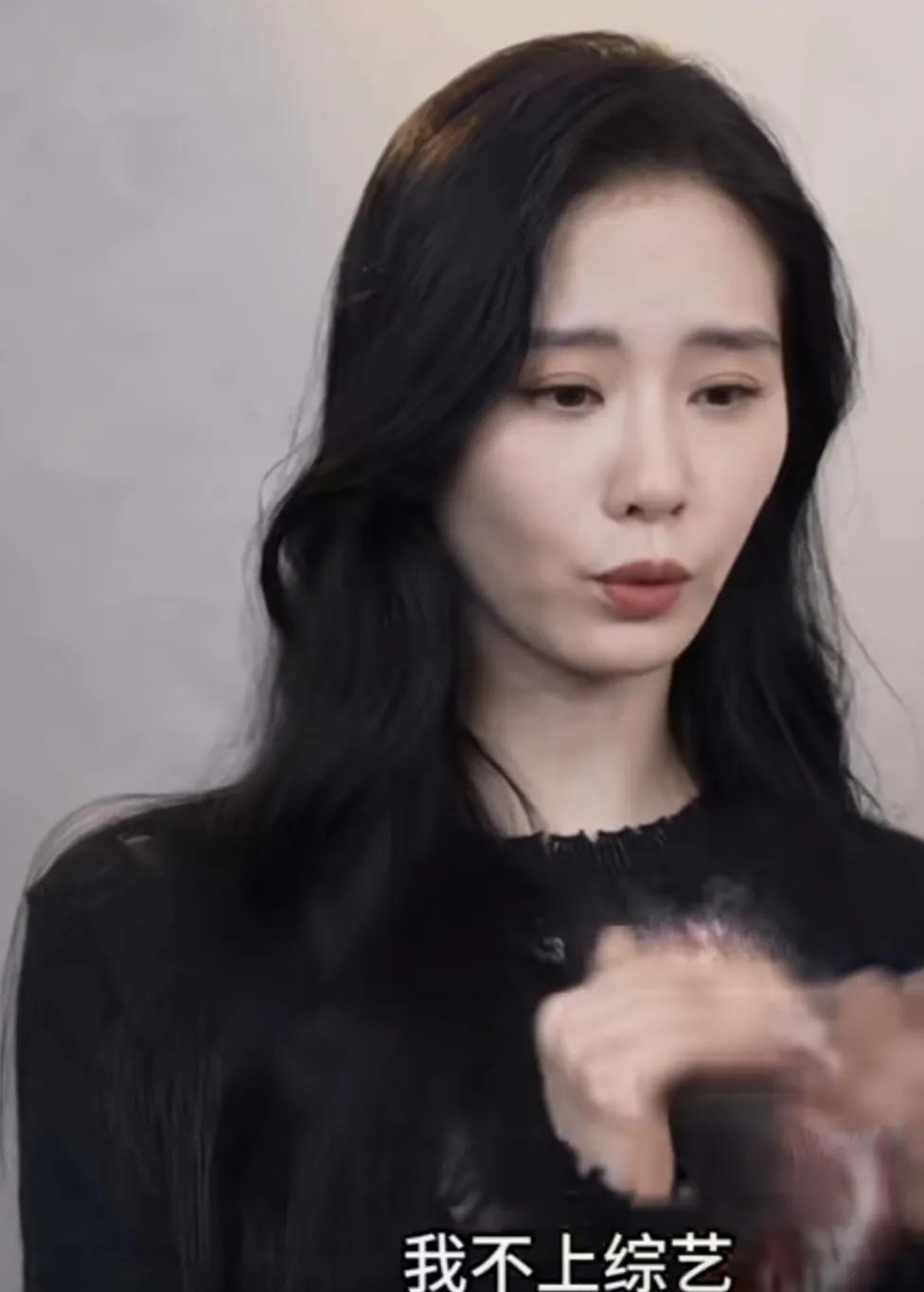 刘诗诗：我不上综艺 
纯纯就是因为我觉得我不适合 
没有别的想法 
跟佛不佛系也