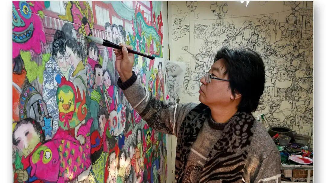 国画艺术家周卫平——元启新章·翰墨贺岁