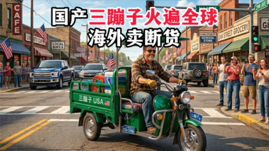 笑不活了！咱们的小电驴三蹦子，现在火遍全世界了