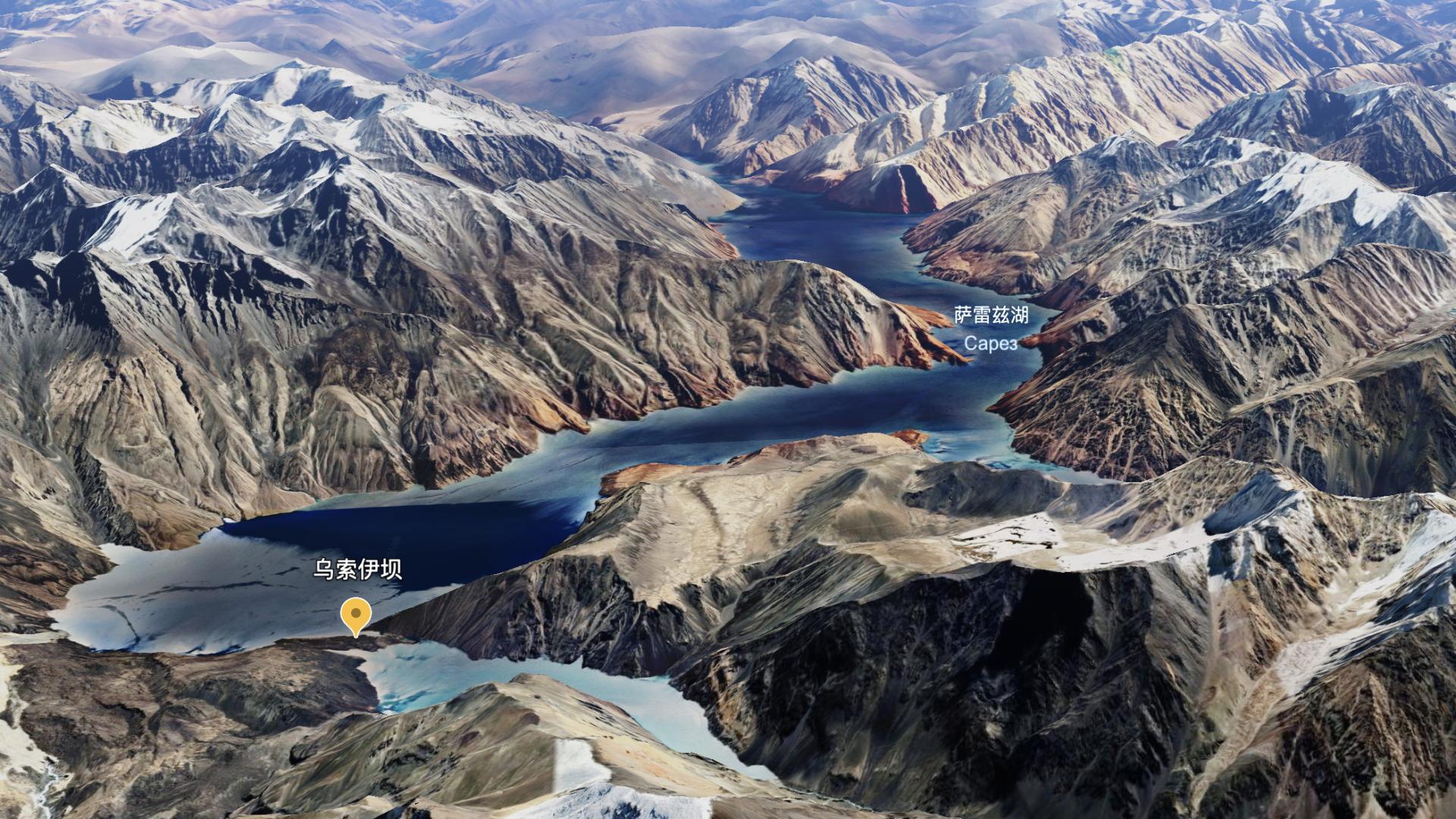 1911年的一场地震，造就了中亚头顶的不定时炸弹，萨雷兹湖