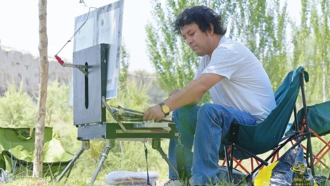 『墨彩共生 』——艾合买提江：个人作品展