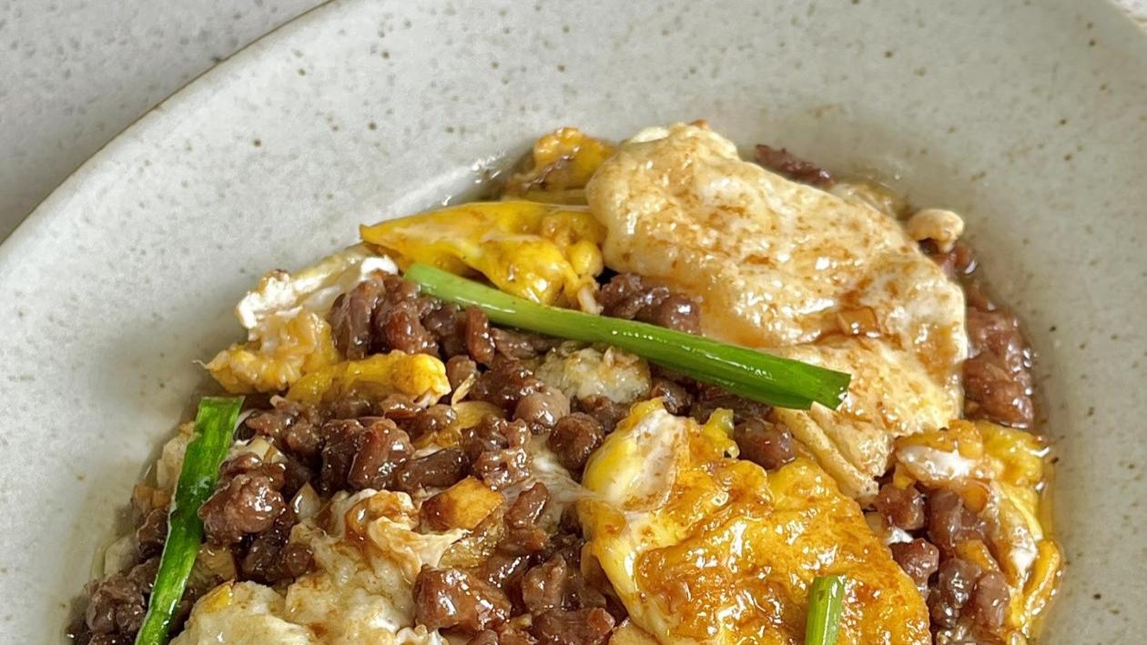 肉末炒鸡蛋：一碗能封神的下饭神器