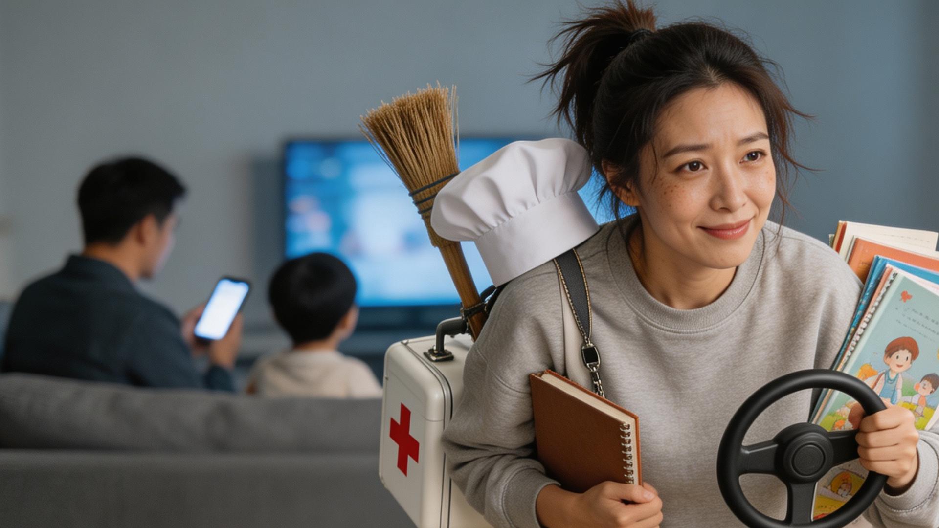 中国家庭最大的悲剧：妈妈活成一支队伍，爸爸活成一个影子