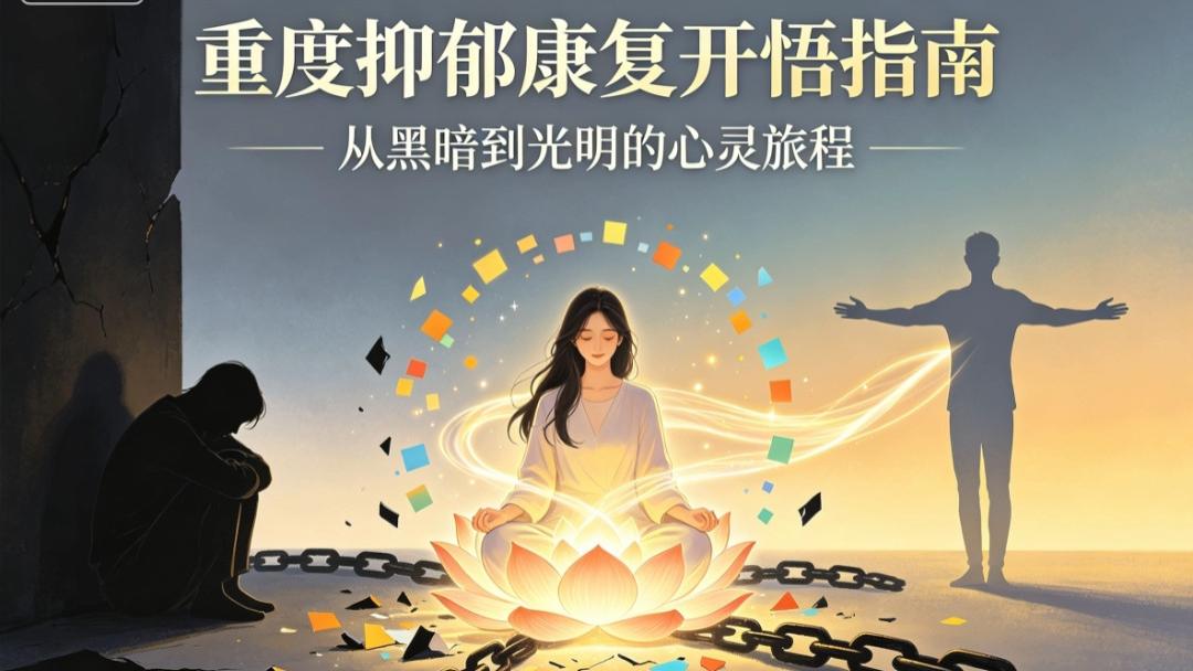 别再抑郁内耗了，走出抑郁后：我从重度抑郁里，悟出的人生真相