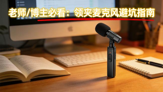 领夹麦克风怎么选？十大公认好用的领夹麦克风，不踩雷！