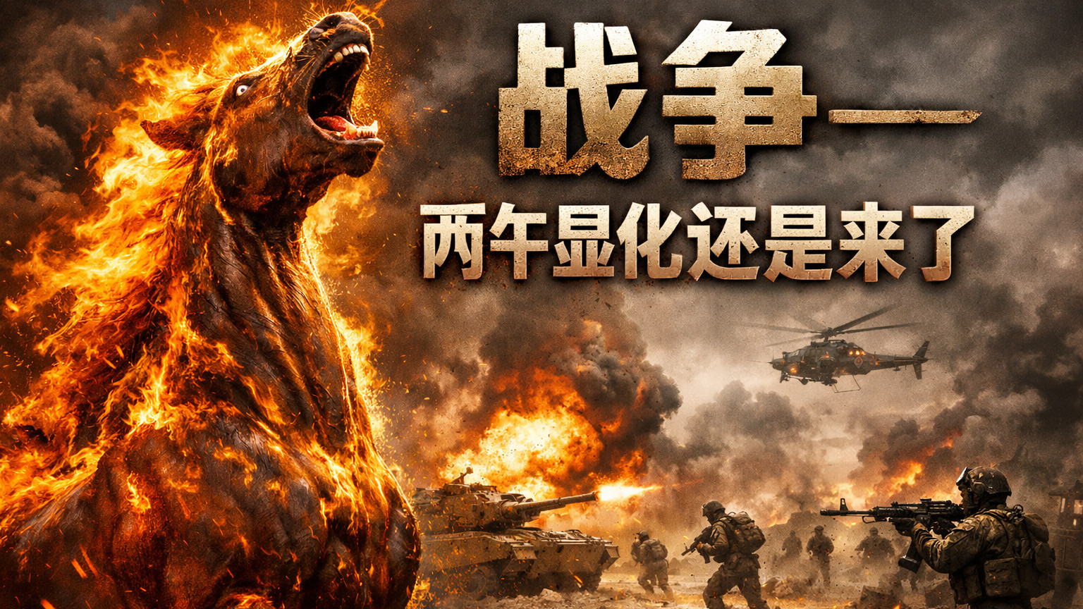 【玄】战争——丙午显化还是来了