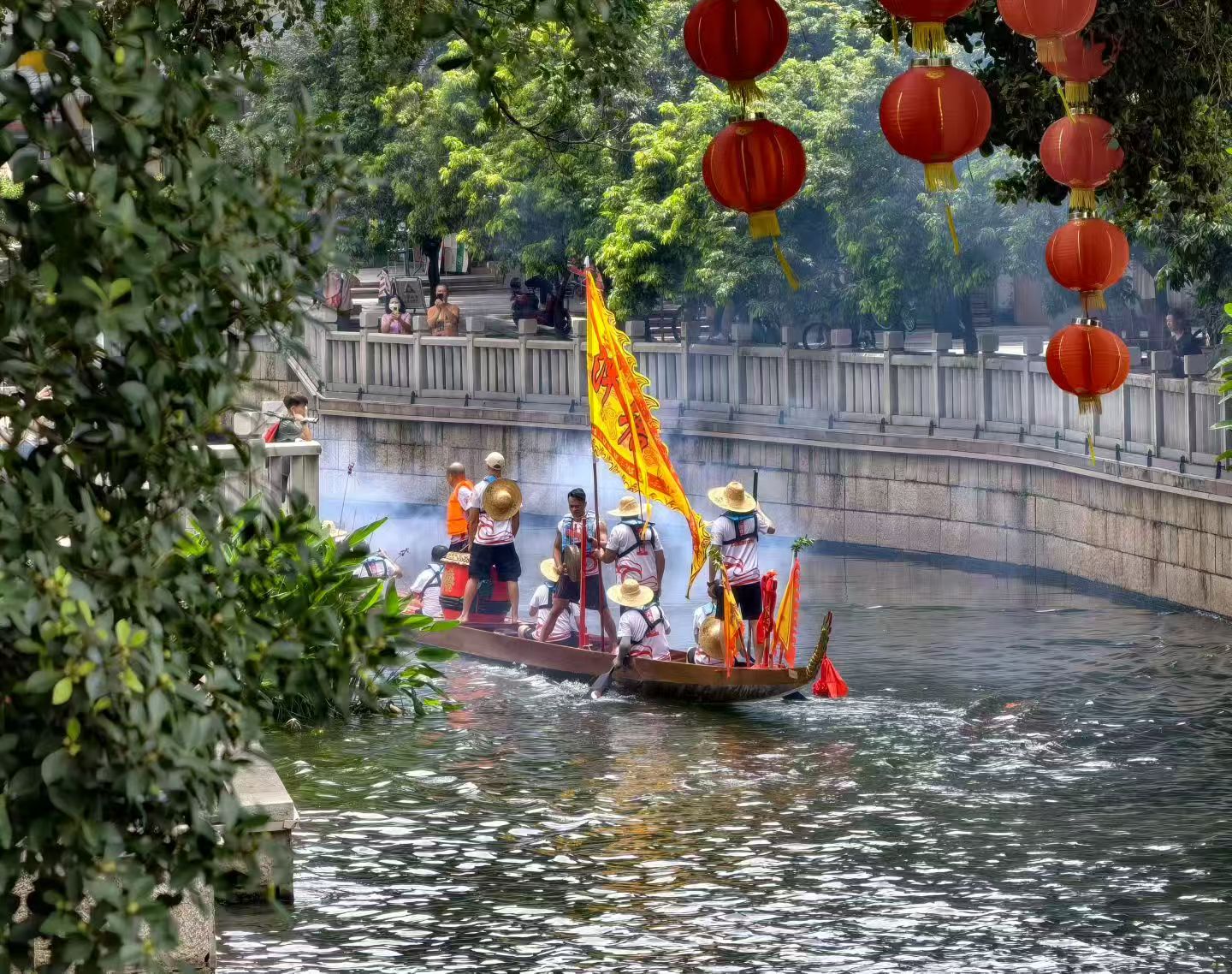 端午旅游，佛山叠滘✨追火爆水上F1龙舟漂移攻略