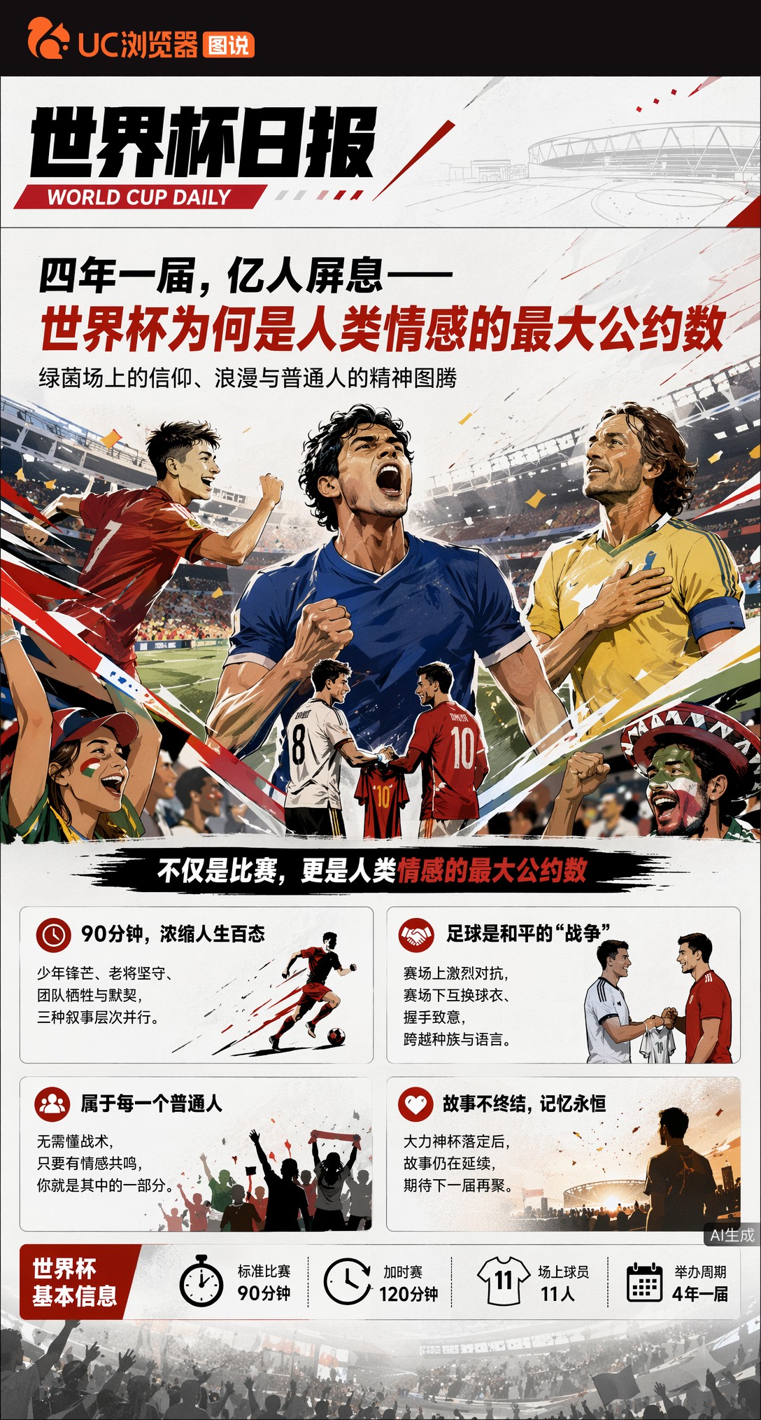 四年一届，亿人屏息——世界杯为何是人类情感的最大公约数