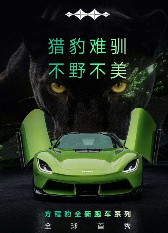 猎豹难驯，不野不美！全新跑车来了，这不就是美人豹，审美在线啊，就是看来硬派越野真