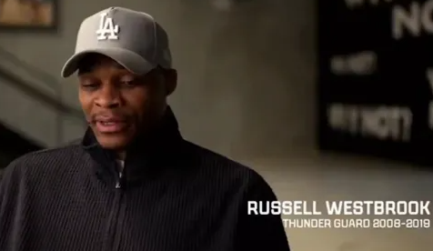 在ESPN发布的雷霆夺冠纪录片上，威少谈到了老东家雷霆上赛季完成了夺冠的使命。