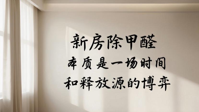 新房除甲醛别被“通风万能论”忽悠，真正有效的是这两点