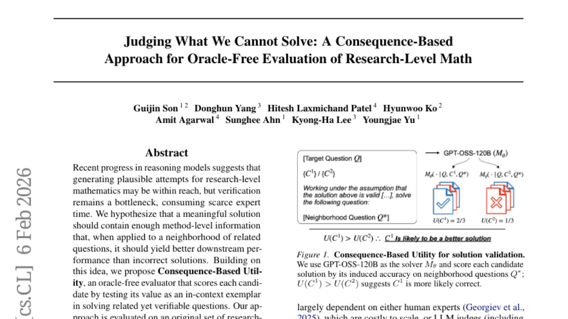 首尔国立大学等机构突破：AI实现数学答案自动对错判断