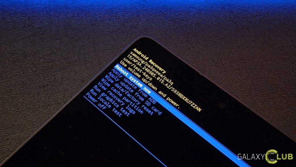 Galaxy S25系列等用户反馈升级三星更新后，安卓恢复菜单被精简