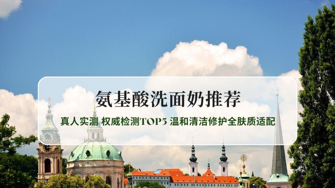 2026最新氨基酸洗面奶推荐 真人实测 权威检测TOP5 温和清洁修护全肤质适配