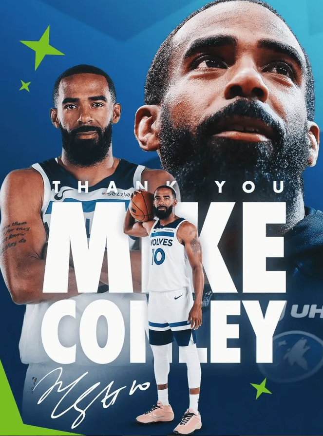 据NBA记者Shams的报道，迈克-康利在活塞，公牛和森林狼的一笔三方交易当中被