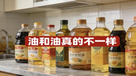 别再瞎倒油了！原来油和油真的不一样｜厨房选油冷知识