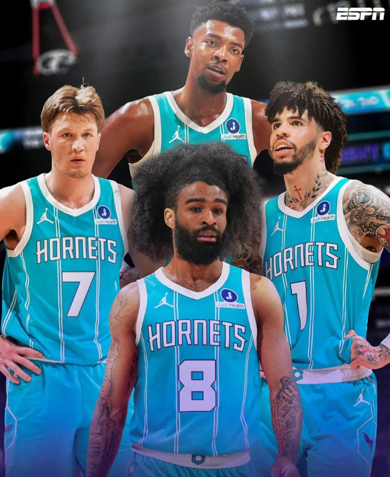 新晋流量大队！

黄蜂通过交易得到科比·怀特后，主打“三球+怀特+克努佩尔”的后