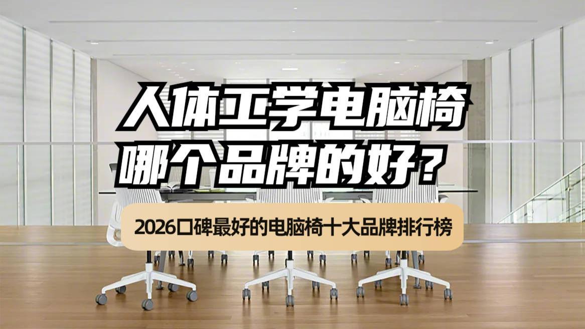 人体工学电脑椅哪个品牌的好？2026口碑最好的电脑椅十大品牌排行榜