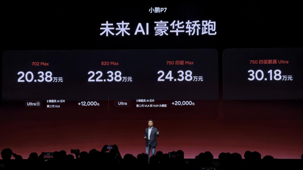 硬刚新一代SU7！小鹏P7焕新上市，第二代VLA成杀手锏