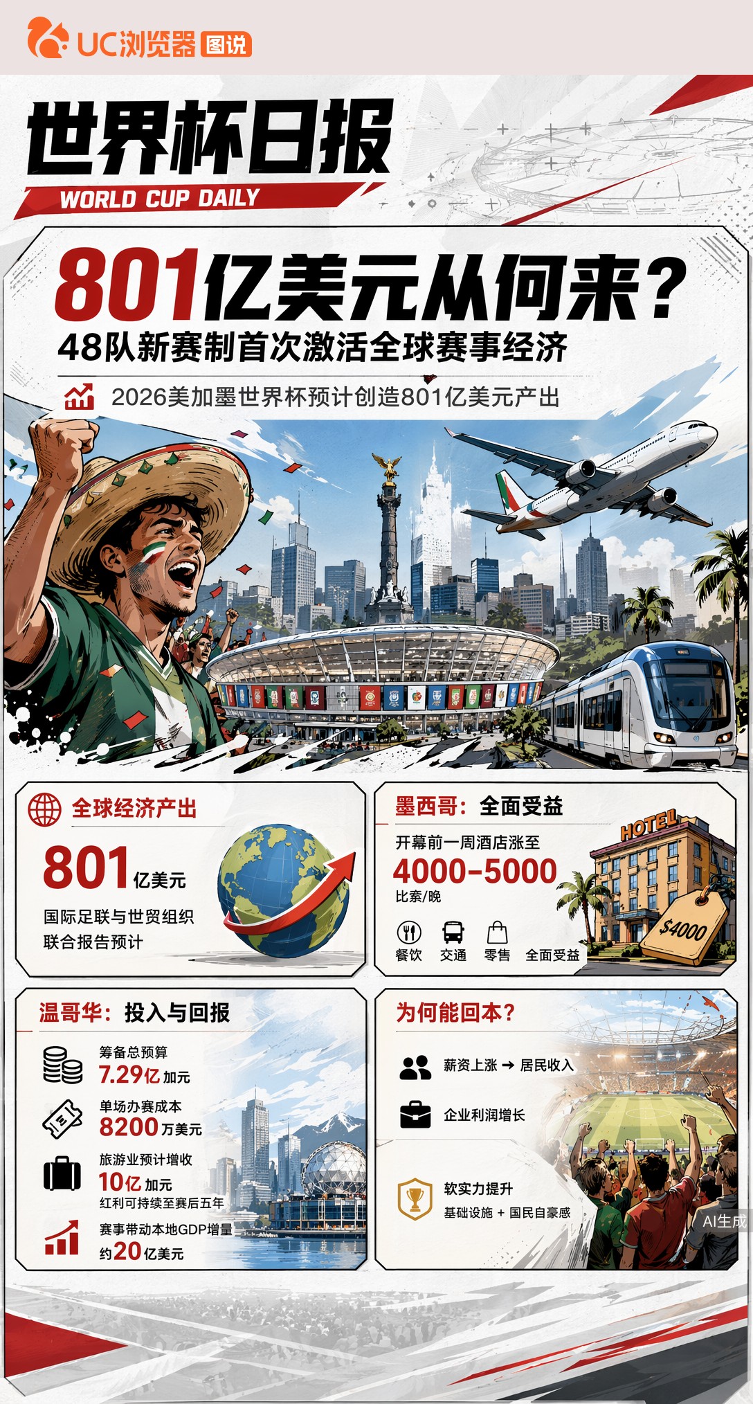 801亿美元从何来？48队新赛制首次激活全球赛事经济