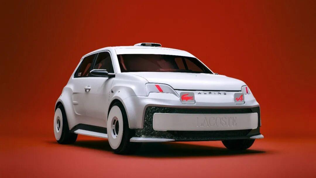 Alpine和Lacoste联手打造了一台独一无二的A290 Rallye