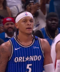 NBA季后赛魔术vs活塞，班凯罗带队黑八过首轮，应该就已经超越了麦迪吧？
还真巧