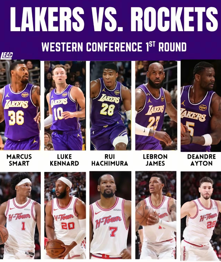 若是把詹姆斯换成东契奇，那湖人打火箭会是什么样子呢？

首先东契奇上来先保证自己