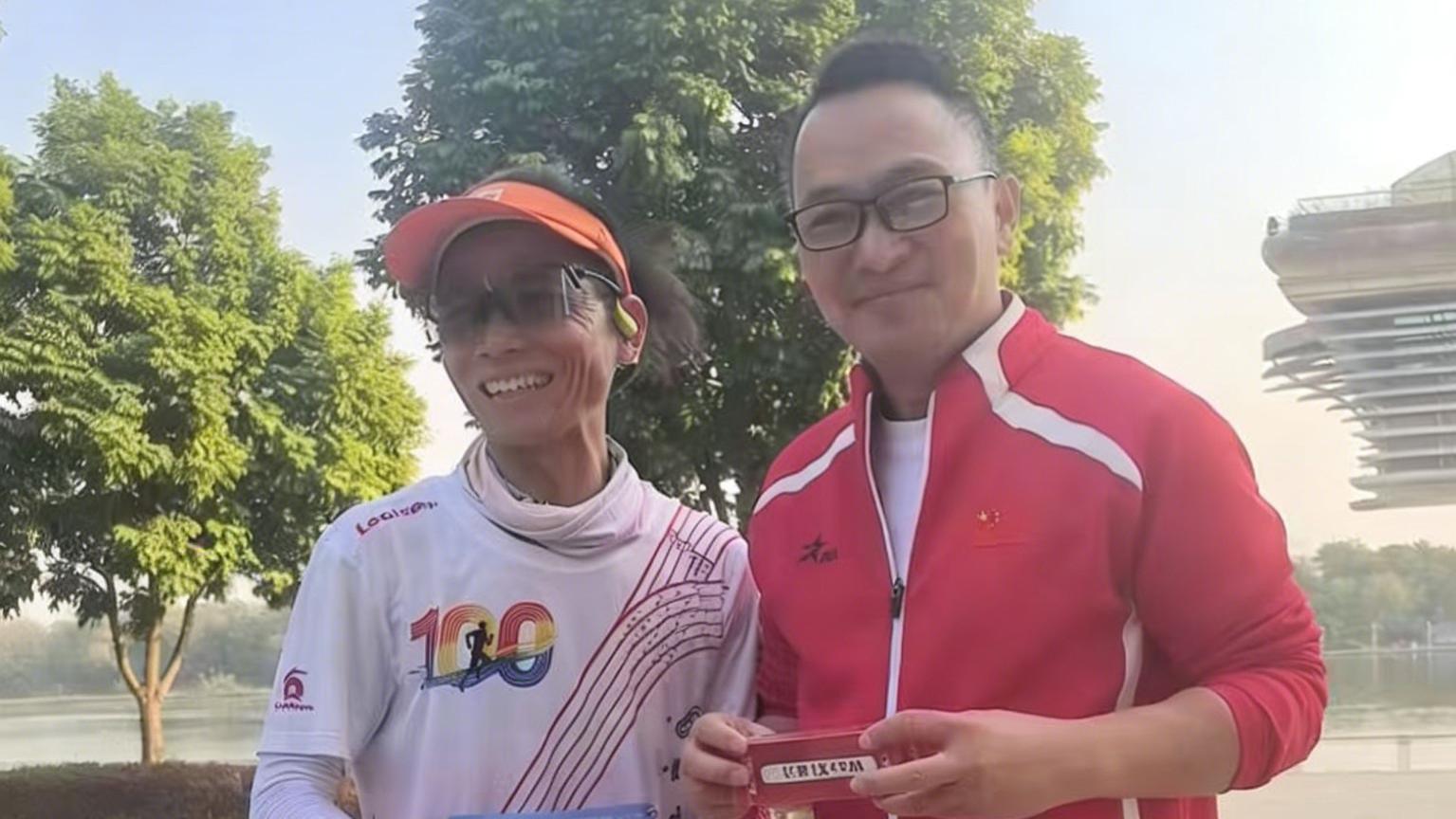 【百天万公里 挑战极限 龙少以无畏壮举书写全民健身新风采】