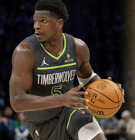 NBA发文提到森林狼后卫安东尼-爱德华兹因脚趾感染将缺席当地时间周五晚对阵火箭的