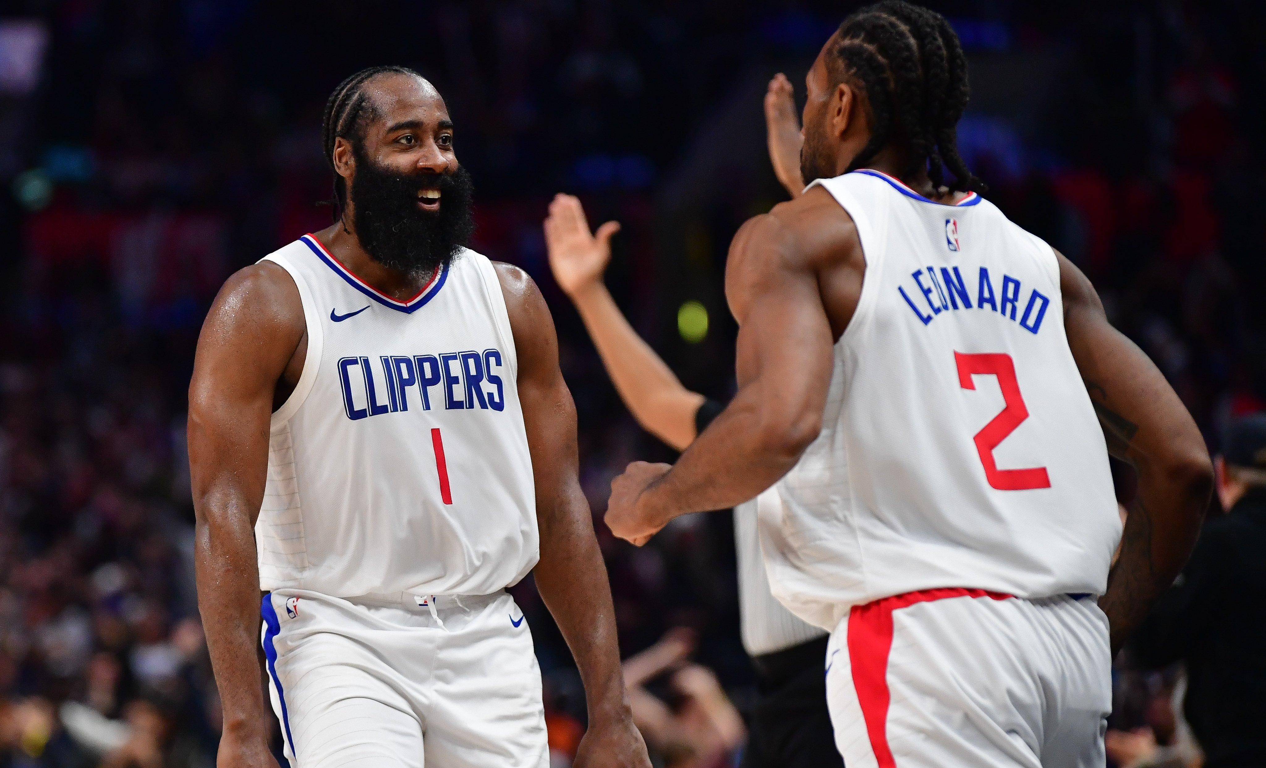 1换2! 快船骑士交易达成! 哈登距离总冠军更进一步