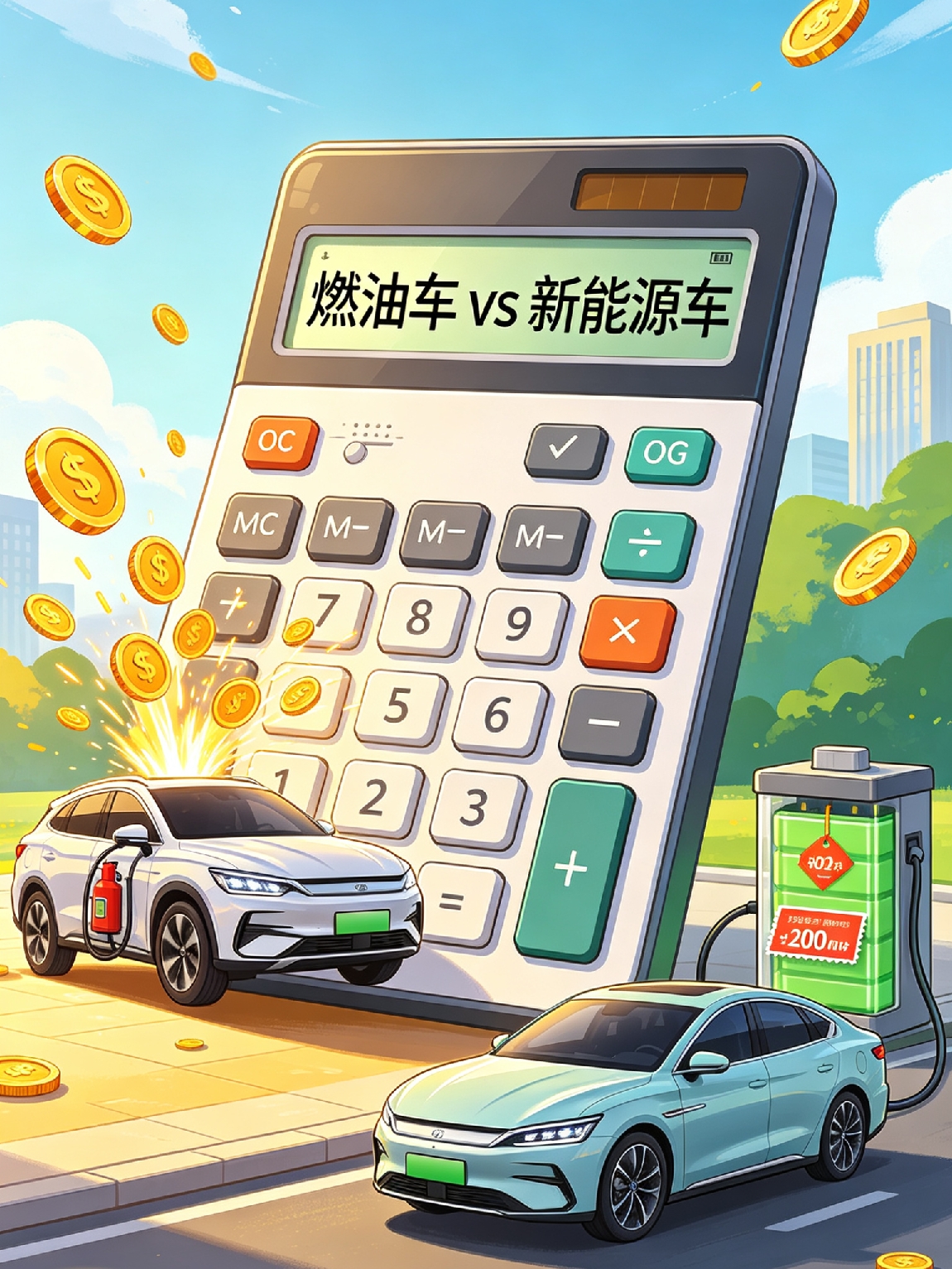 一位汽车技术专家说：
“燃油车迟早被淘汰。燃油车开15年后只值报废价，新能源开1