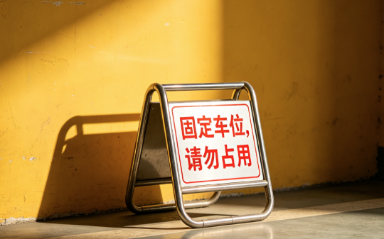 我家车位被同一辆车占了九次，我贴条警告反被诬陷划车，还要赔他三千八！