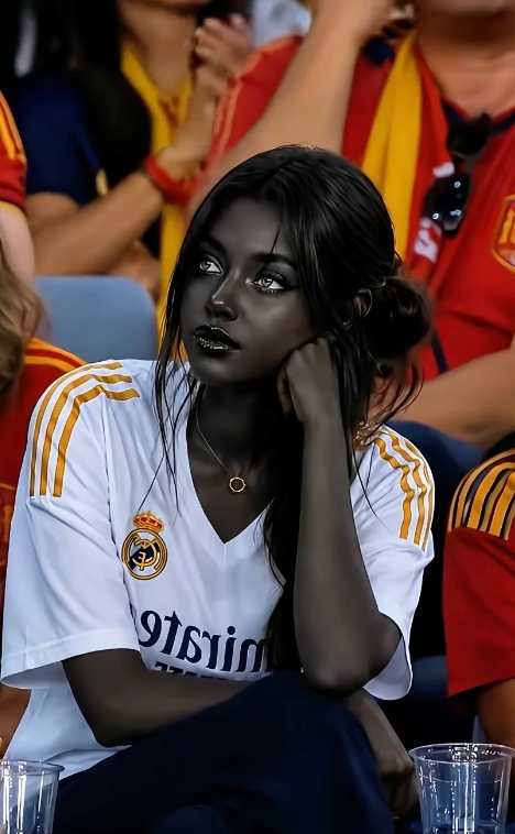 黑到极致也是一种美 ⚽世界杯高颜值球迷
