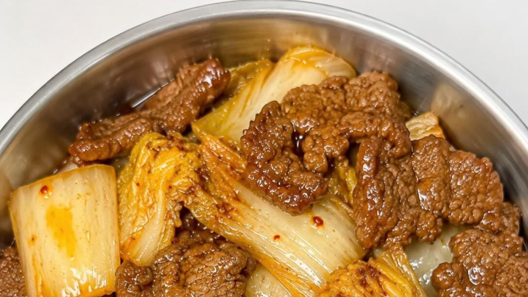 巨巨巨巨好吃的娃娃菜炒牛肉