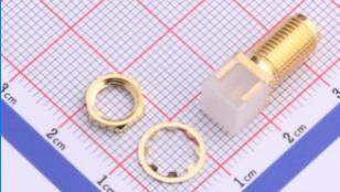 RF射频同轴连接器 正脚 镀金外螺内孔11牙