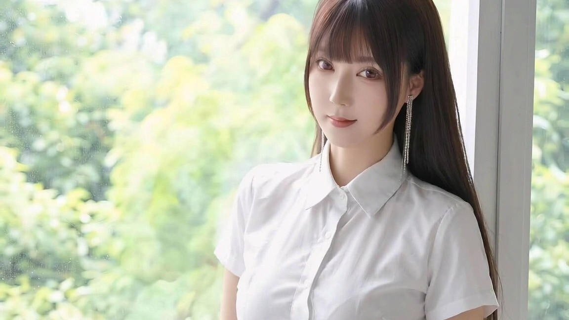 窗边的白衬衫，是我今天的安全感