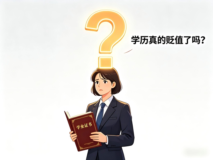 经常有人问甘特经管院：学历真的贬值了吗？