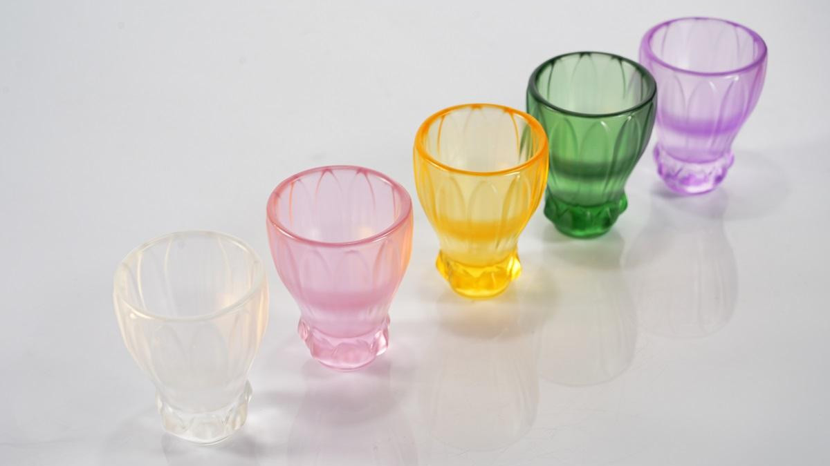 古法琉璃不染杯：心若琉璃，尘不染尘