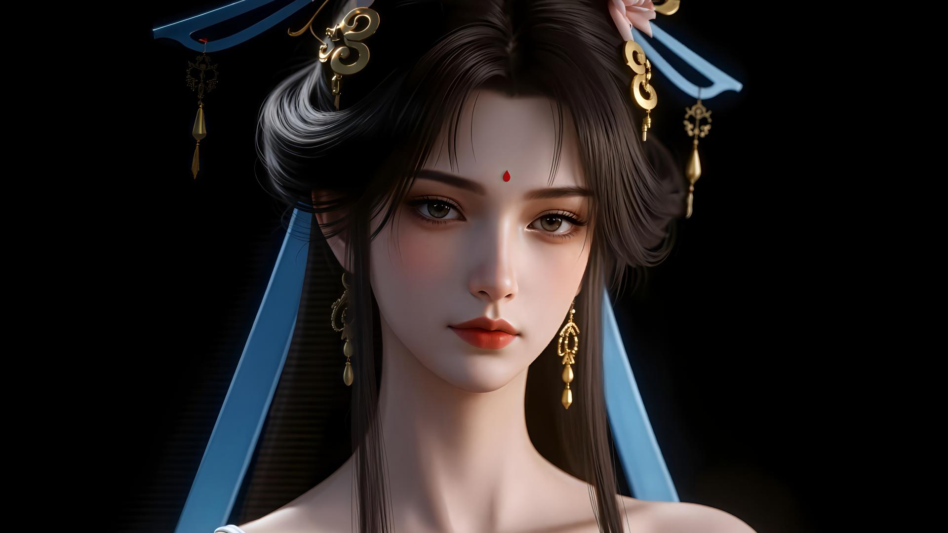 国漫女神 | 《遮天》伊轻舞高清壁纸：东荒绝色，风华倾世！