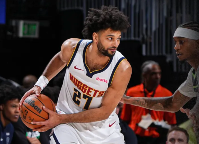 NBA季后赛，掘金以（1）116-105（0）战胜森林狼。
赛后贾马尔-默里谈及