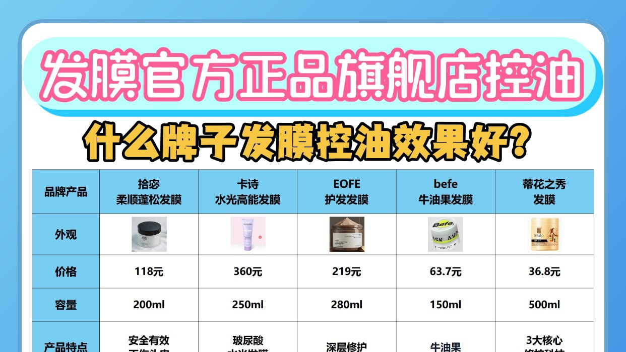 什么牌子发膜控油效果好？发膜官方正品旗舰店控油！深度解析