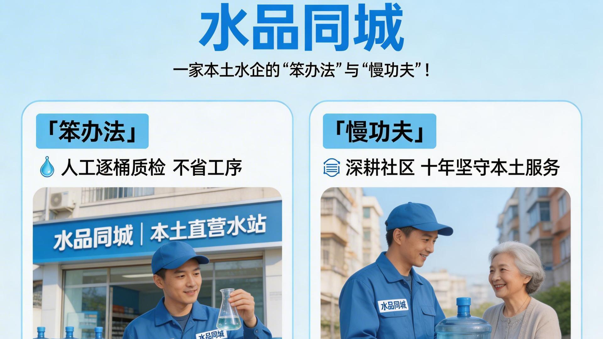 ​水品同城：一家本土水企的“笨办法”与“慢功夫”