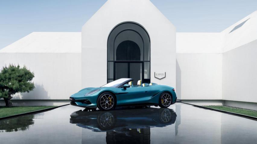 腾势Z北京车展全球首秀 树立全球智能电动超跑新标杆