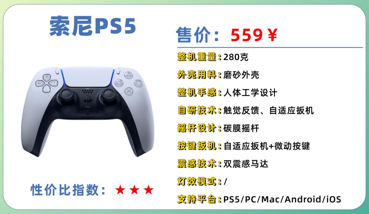 游戏手柄排行榜前十名推荐有哪些？最好用的游戏手柄排行榜推荐