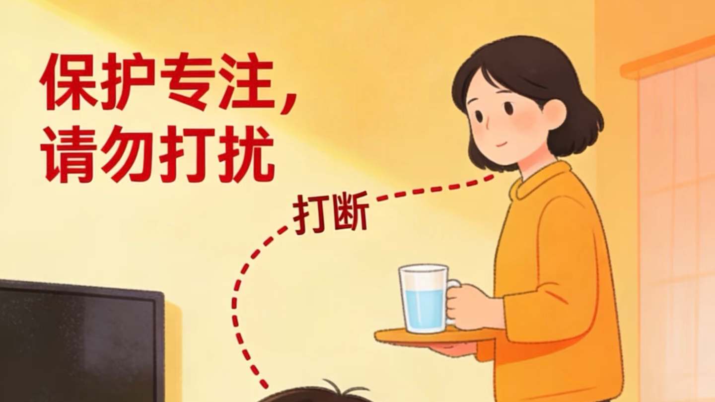 孩子专注力不够