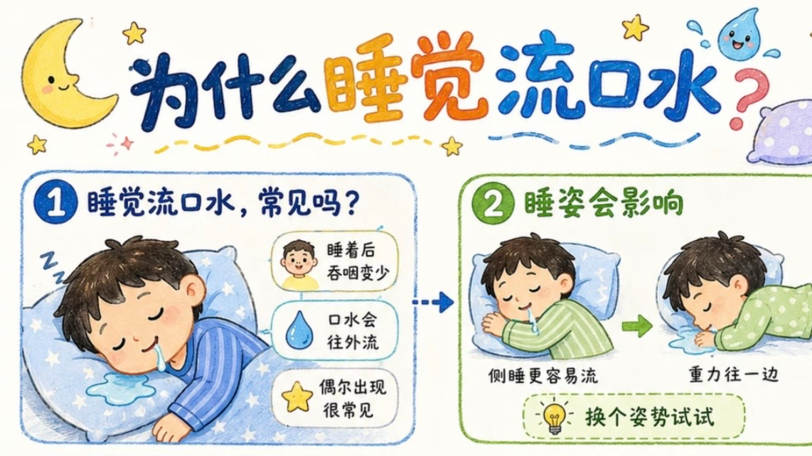 睡觉流口水