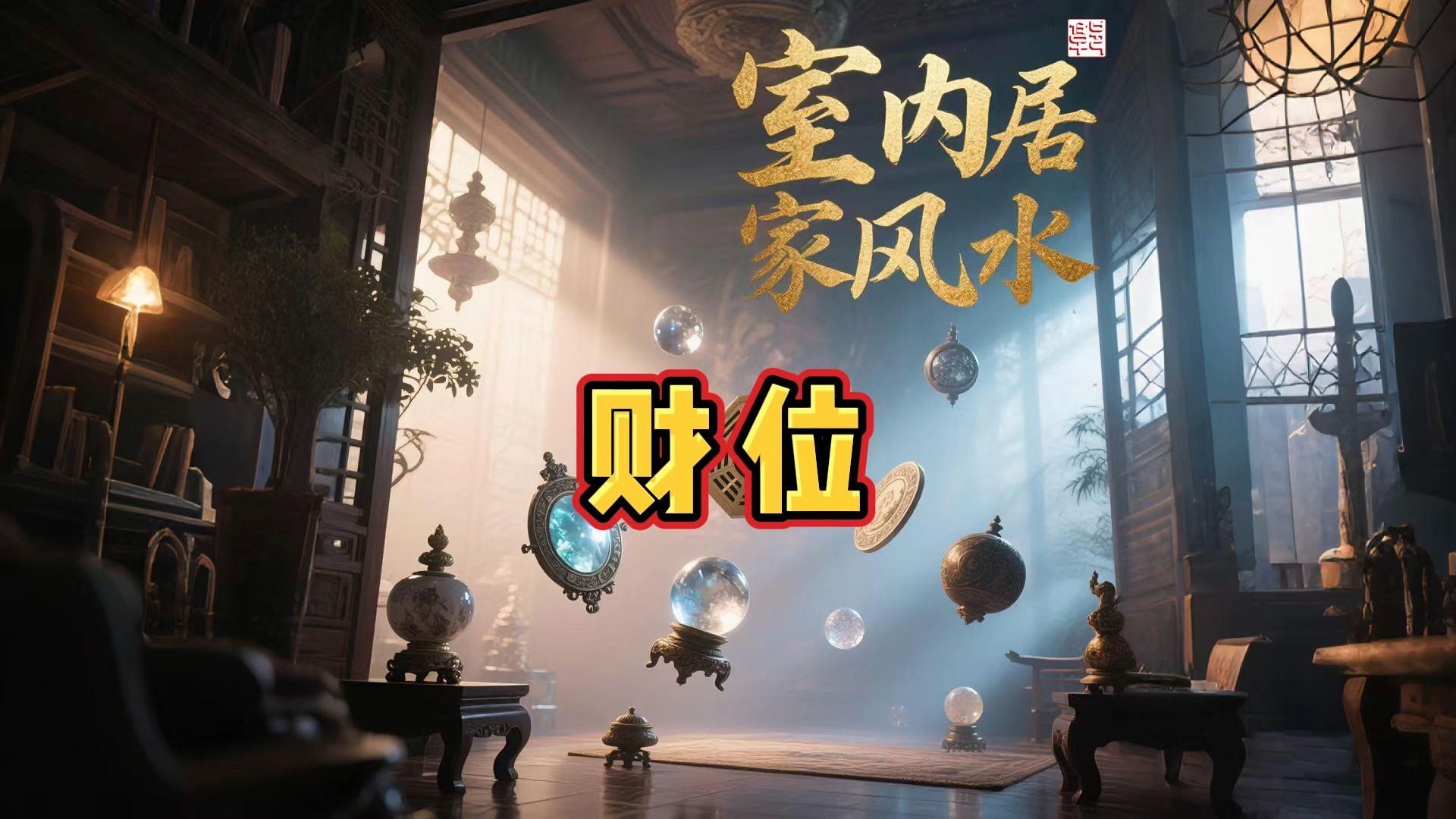 家中聚财的隐秘角落