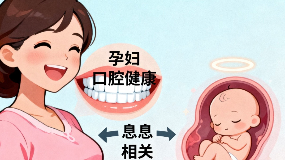 孕妈妈口腔健康跟宝宝息息相关