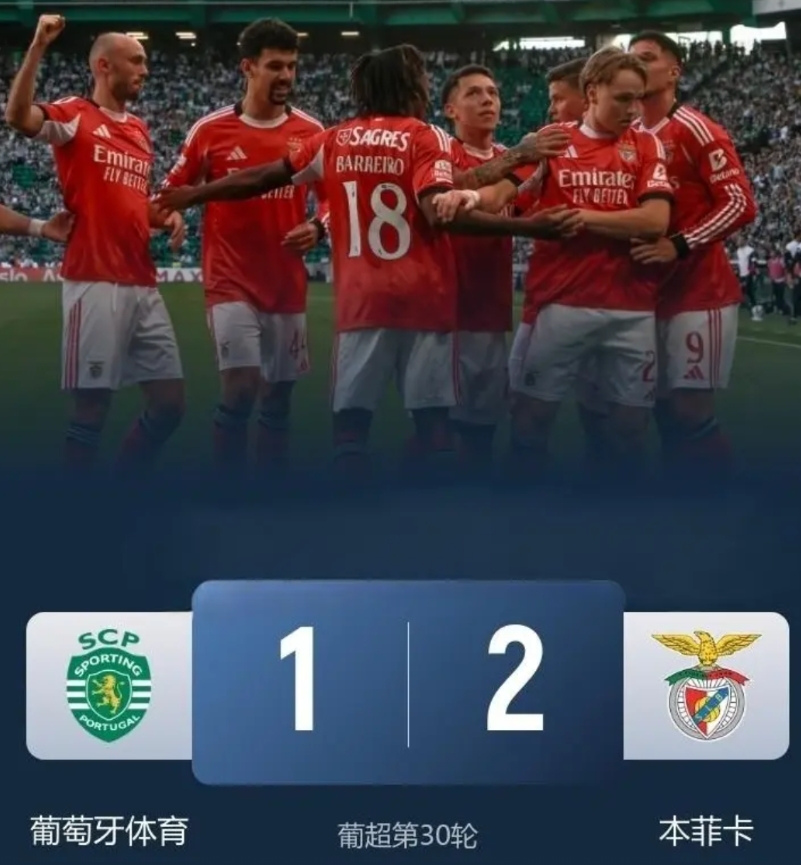 穆里尼奥2比1绝杀葡体，踢的不是球，是给皇马看的投名状


昨晚本菲卡2比1绝杀