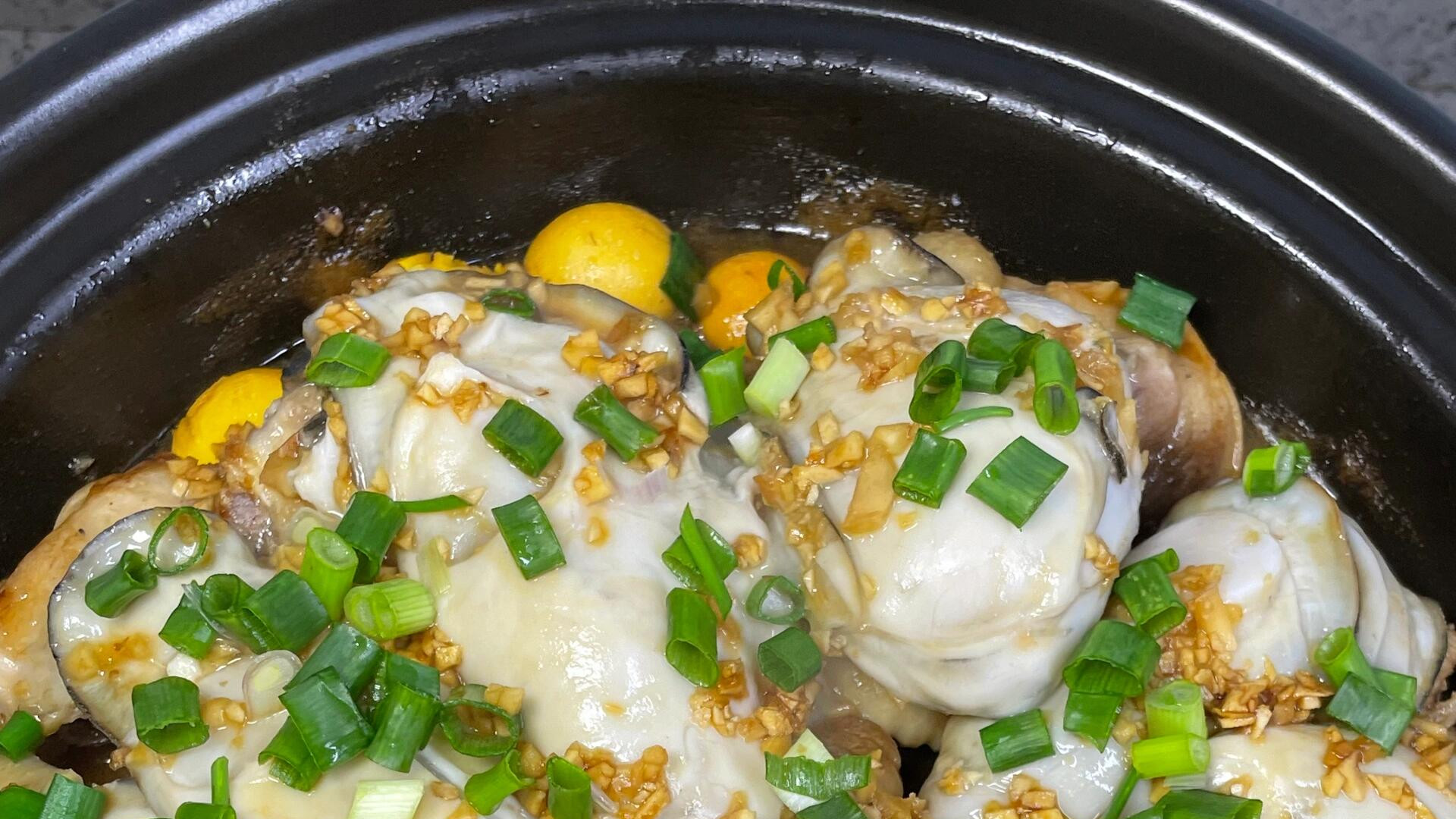 生蚝鸡煲，鲜到灵魂深处的原汁原味